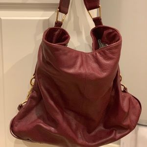 Rebecca Minkoff Nikki Hobo purse plum EUC
